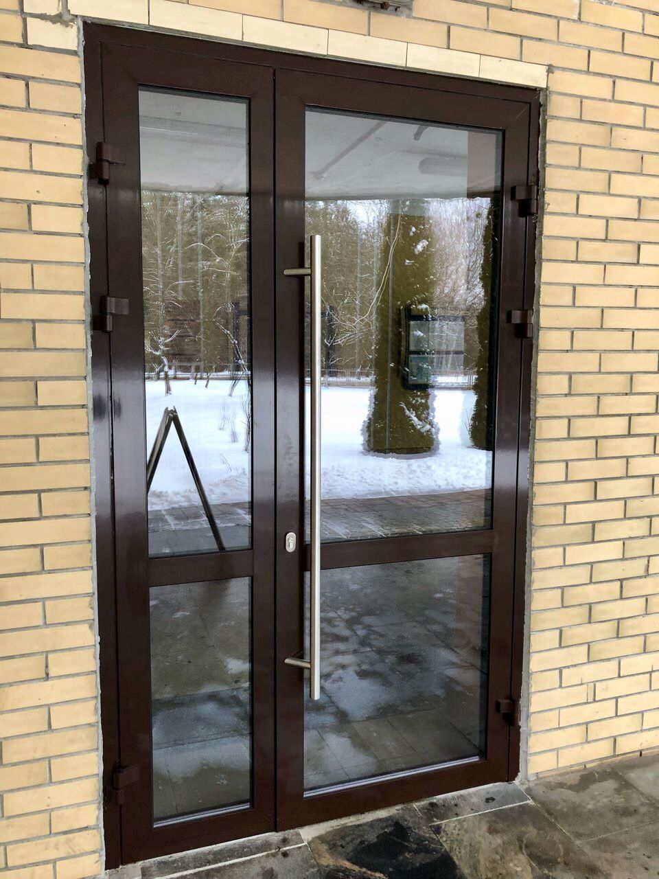 Алюминиевая дверь 1300×2100 мм. GFTD28205 Алюминиевая дверь 1300×2100 мм. GFTD28205